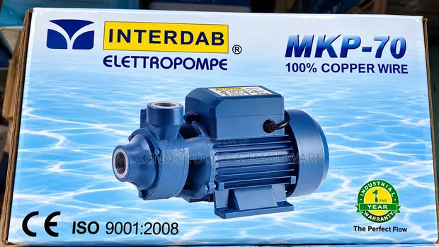 Interdab MKP-70 0.5 HP Water Pump - 1
