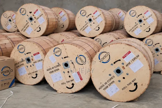 VOXSCO 48-Core ADSS Fiber Optic Cable (4KM Drum) - 1