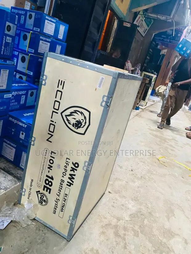 9kWh 51.2V Ecolion Baturiya ta Rana ta Lithium - 1