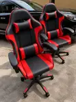 Ergonomic Gaming Chair - Red - 1