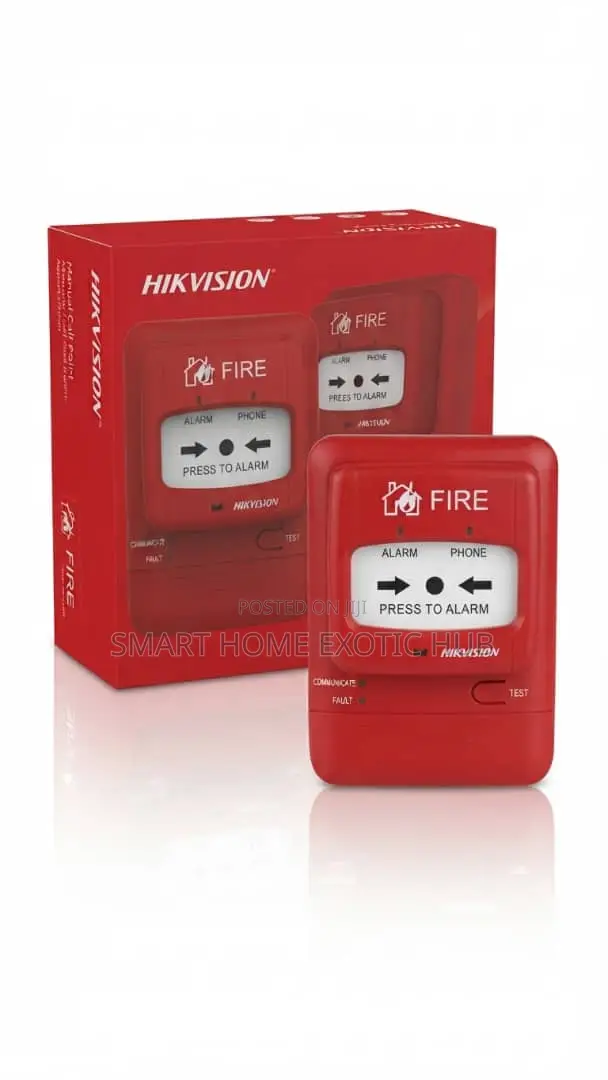 Hikvision Analog Manual Call Point J-SAP-HK1104 - 1