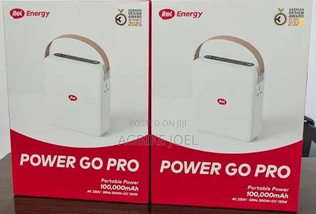 Itel Power Go Pro Portable Power Station (100,000mAh) - 1