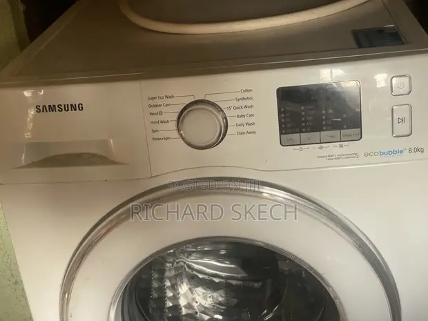 Samsung Bubble Washing Machine - 8kg Front Load - 1