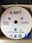 CAT6A Outdoor Ethernet Cable 23AWG UV Resistant 10Gbps SFTP 305M - 5