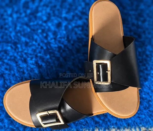 Premium Leather Shoes and Slides - 1