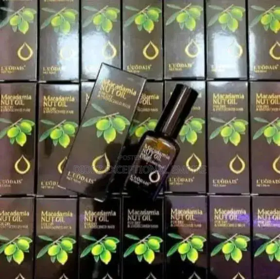 Macadamia Nut Oil - Bone Straight Hair Oil - 1