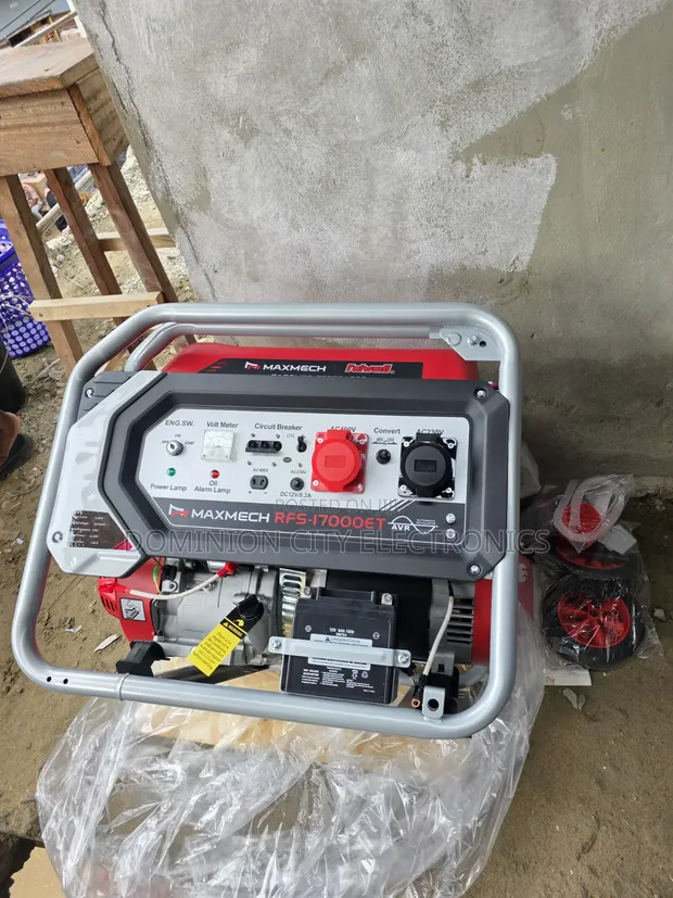 Sabon Maxmech 15kVA 3-Phase Petrol Generator (100% Copper) - 1
