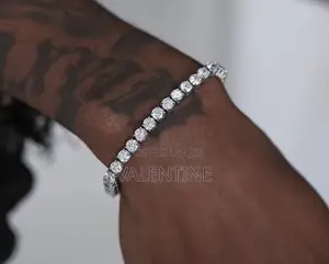 Men's Hip-Hop Style Silver Bracelet
