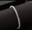 Men's Hip-Hop Style Silver Bracelet - 2