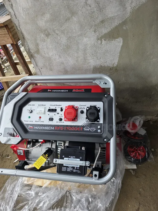 Maxmech 15kva Three Phase Petrol Generator (100% Copper) - 1