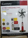 Century 18-inch Rechargeable Fan - 1