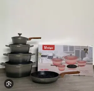 Vmingo 9-Piece Pot da Cookware Set