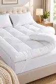 Luxury Mattress Bed Topper - Soft & Comfortable - 1