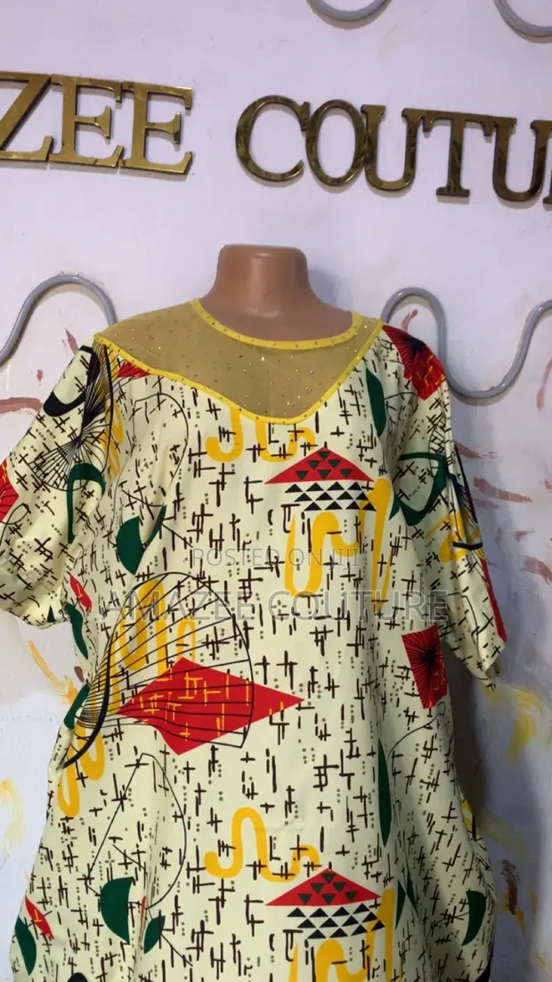 Bubu Gown - Kampala Fabric - 1