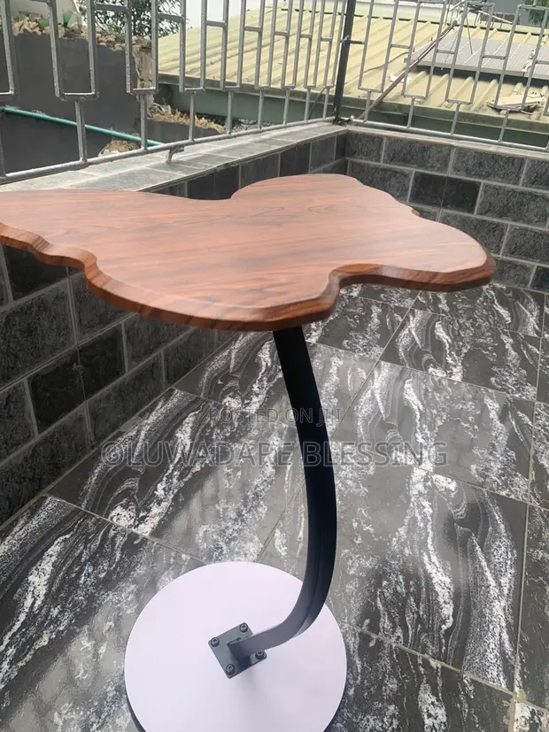 Butterfly Wooden Side Table - 1