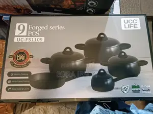 UCC Life 9-Piece Pot Set (16cm-28cm)