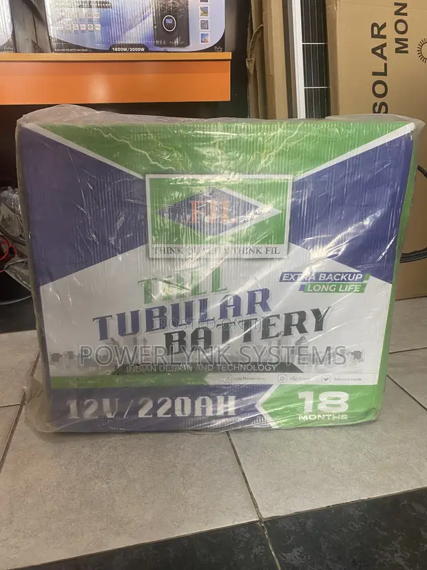 FIL Baturiya Mai Tsawon Jirgi 220Ah 12V - 1