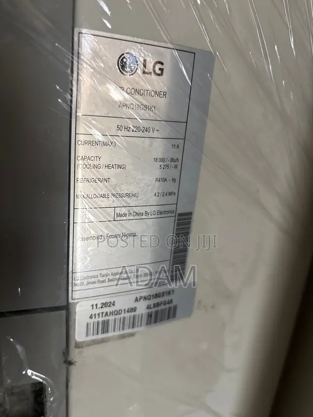LG 2HP Floor Standing Inverter AC (APNQ18GS1K1) Mai Amfani - 1