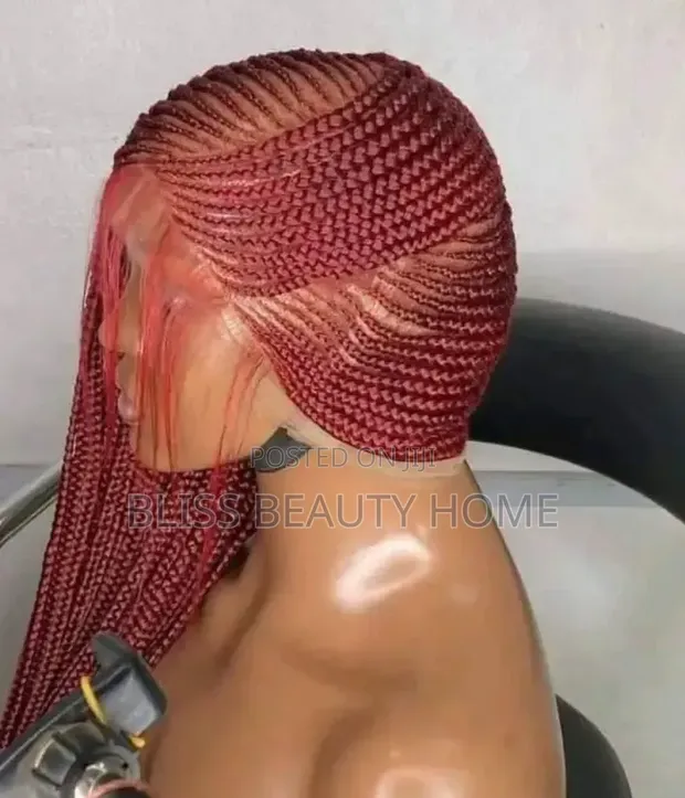 Braided Wig - Easy Wear Straight Hair - 1