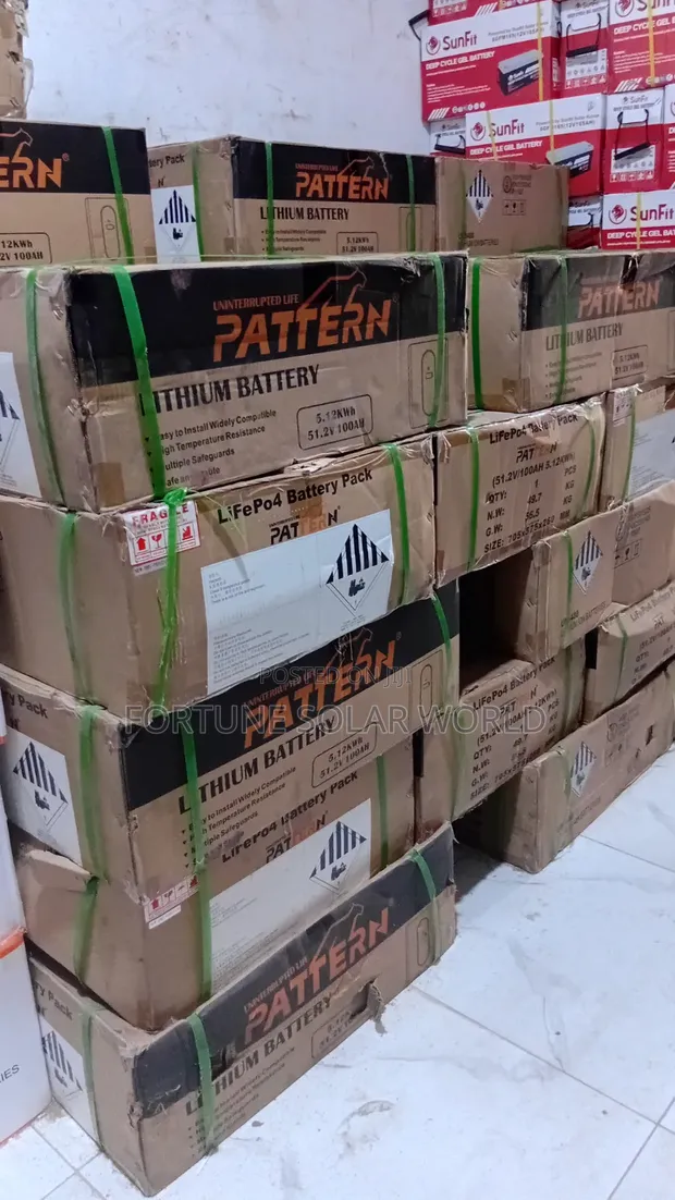 5kWh 48V Patton Solar Lithium Ion Battery - 1