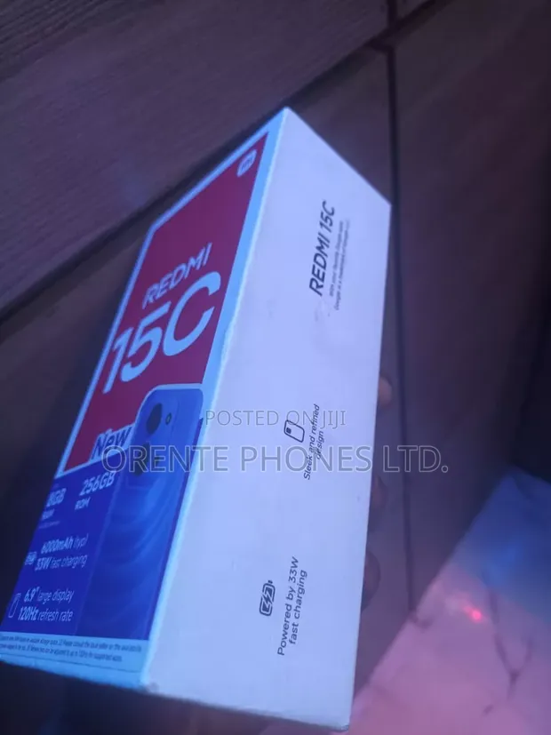 New Xiaomi Redmi 15C 4G 256GB Black - 1