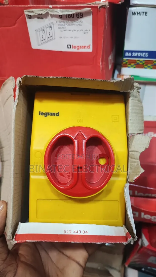 Legrand 25A 4-Pole Weatherproof Isolator Switch - 1