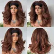 Headband Wig: Short Body Wave Wear & Go 18in Yaki - 4