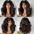 Headband Wig: Short Body Wave Wear & Go 18in Yaki - 5