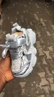 Takalmi Na Yara Maza Da Mata Na Chunky Tare Da Velcro Da Lace - 2