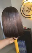 Mai Araha 10" Wig na Gashin Vietnam na Bob Bone Straight - 2