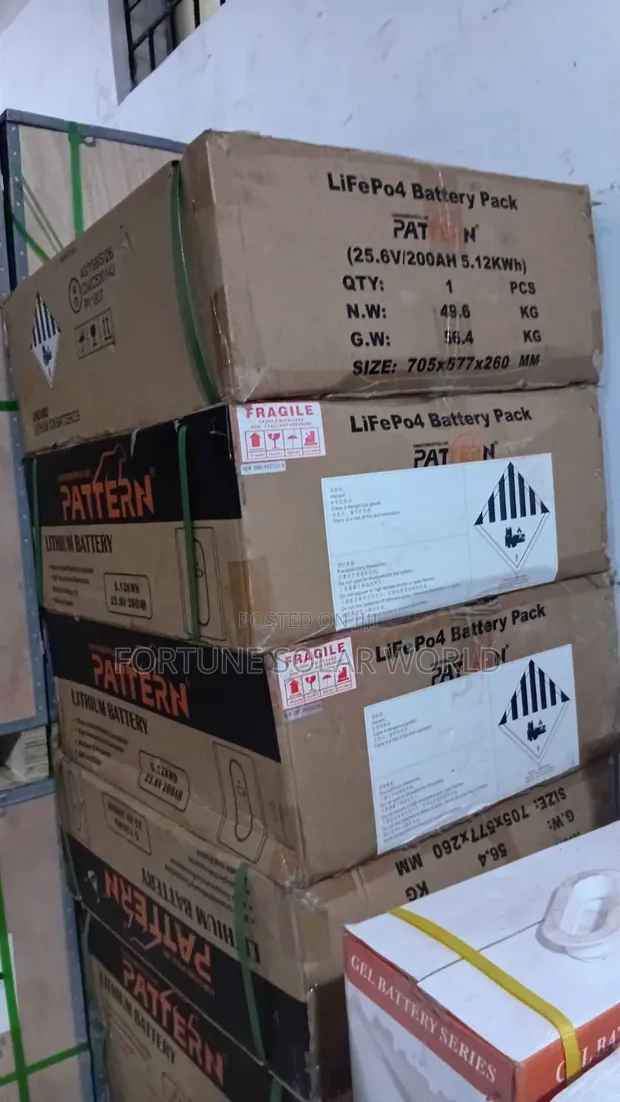 5kWh 24V Patton Solar Lithium Ion Battery - 1