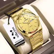 Poedagar Flat Round Face Wrist Watch - 3