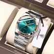 Poedagar Flat Round Face Wrist Watch - 4