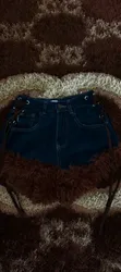 Fur Crop-Ribbon Bumshorts - 2
