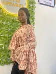 Bubu Gown and Half Top Set - 2