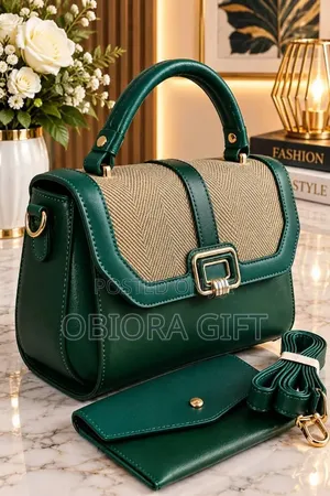 Classic Black Leather Box Handbag