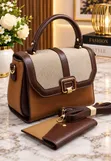 Classic Black Leather Box Handbag - 4