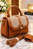 Classic Black Leather Box Handbag - 5