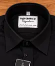 Premium Men's Black Shirt | Custom Fit - 1