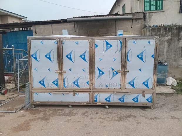 Large Capacity Stainless Steel Fish Smoking Kiln/Oven (3000pcs/Batch) - 1