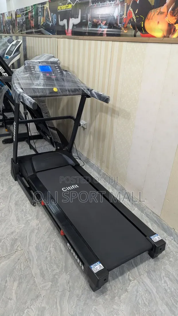 Brand New Bodyfit 2.5HP Treadmill with 15% Incline & Bluetooth - 1