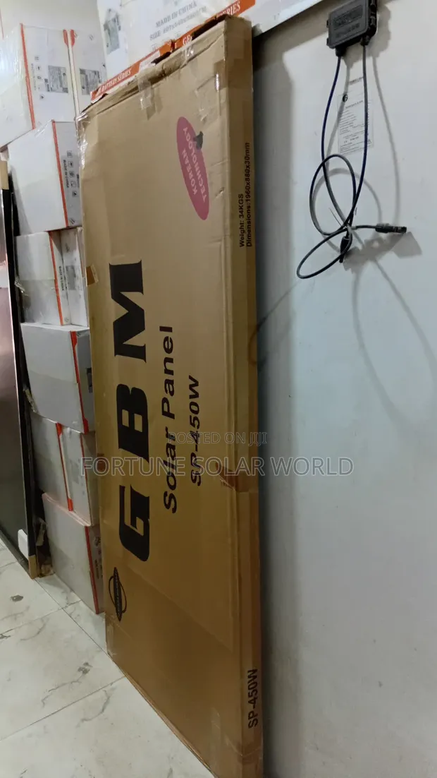 GBM 450W 12/48V Mono Solar Panel - 1