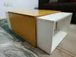 Two-Tone Box Coffee Table with Open Storage - 4