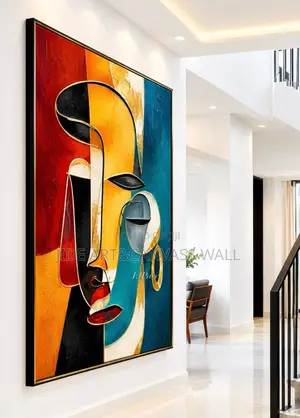 Oil Art Canvas with Wooden Frame