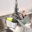 Adjustable Kitchen Dishwashing Sponge Storage Rack - 1