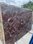 Italiano Redish Marble Slabs - 1