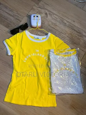 Zara Basic Tops - Mata Cotton Round Neck
