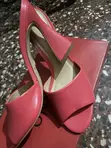 Carrano Pink Spool Heel Shoes - Girman 8 - 1
