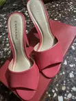 Carrano Pink Spool Heel Shoes - Girman 8 - 2