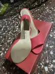 Carrano Pink Spool Heel Shoes - Girman 8 - 3